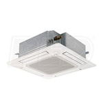 Mitsubishi - 18k BTU Cooling Only - P-Series Ceiling Cassette Air Conditioning System - 14.2 SEER