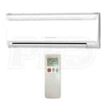 Mitsubishi - 9k BTU Cooling + Heating - M-Series Wall Mounted Air Conditioning System - 23.2 SEER