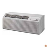 LG 11,800 BTU - Packaged Terminal Air Conditioner (PTAC) - Heat Pump w/ Electric Heat - 3.5 kW - 265V