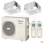 Panasonic Heating and Cooling CU-4KE24/CS-KE18x2B4UW