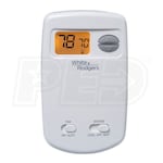 White Rodgers 1E78-144 70 Series Thermostat, Single Stage, Non-Programmable, Vertical