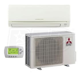 View Mitsubishi - 24k BTU Cooling Only - P-Series Wall Mounted Air Conditioning System - 17.0 SEER