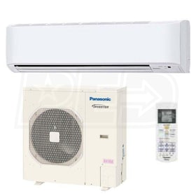 View Panasonic - 30k BTU Cooling + Heating - Wall Mounted Air Conditioning System - 16.0 SEER