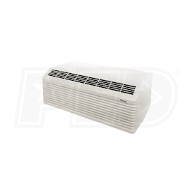 View Amana 9k BTU Capacity - Packaged Terminal Air Conditioner (PTAC) - Heat Pump - 3.7 kW Electric Heat - 265 Volt