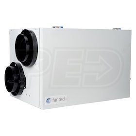 View Fantech SHR - 159 CFM - Heat Recovery Ventilator (HRV) - Side Ports - 6